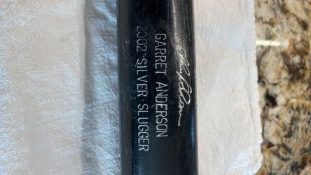 Garret Anderson 2002 Silver Slugger Award Bat