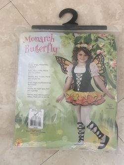 Girl’s Monarch Butterfly Costume