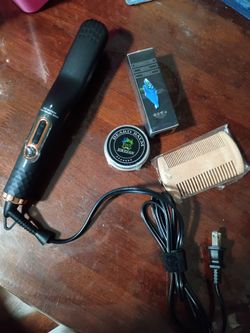 Beard hot comb