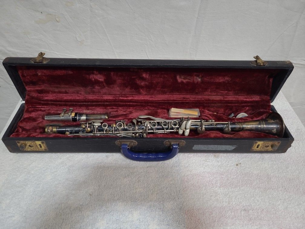 Antique 1930's Three Star Silver Claironette