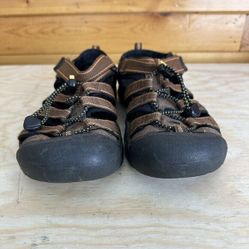 KEEN Sandals 5 / 38 Waterproof Youth Sport Shoes Brown 