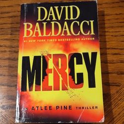 Mercy by David Baldacci Paperback Atlee Pine Thriller Novel