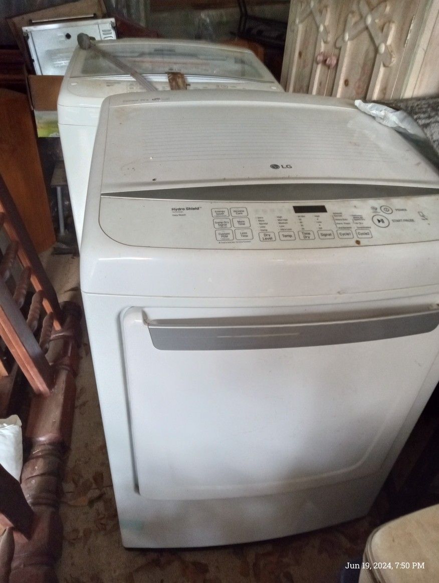 Washer And Dryer