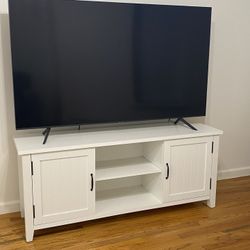 White TV Stand