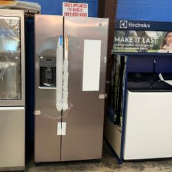 CRUZ’S.   APPLIANCES             GE Refrigerator 