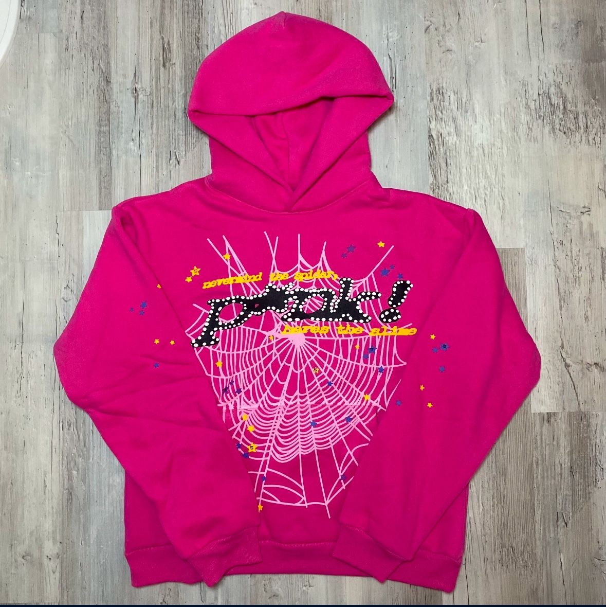 Pink Sp5der Hoodie