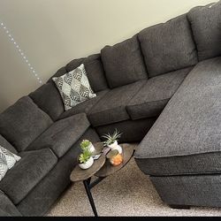 U-Shape **GRAY** Sectional Sofa