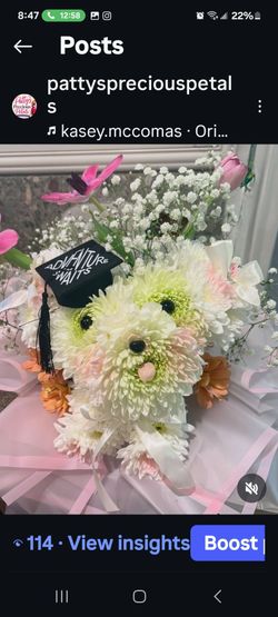 Graduation flowers different choices