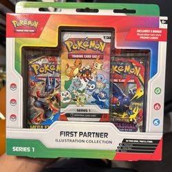 Pokemon first partner illustration