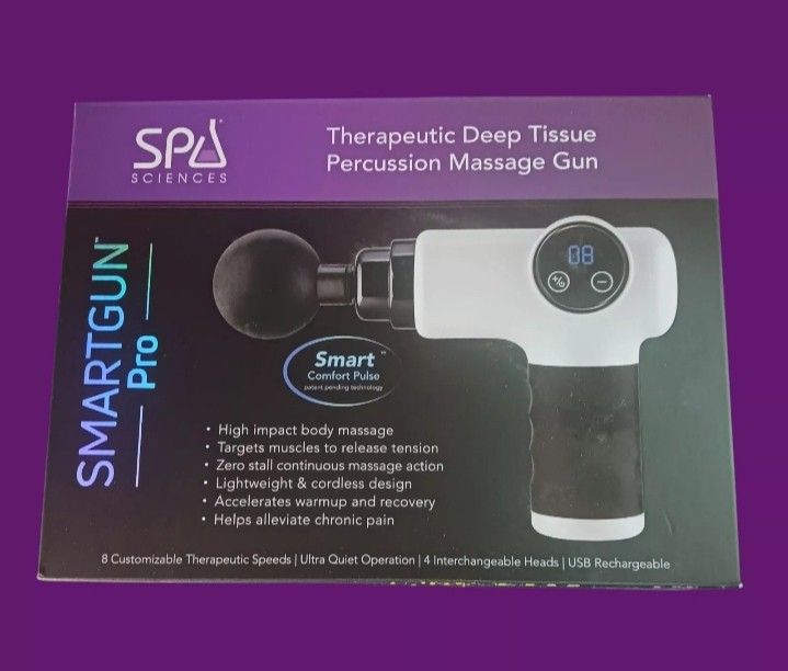 Spa Sciences SMARTGUN Pro Theraputic Percussion Massage Device