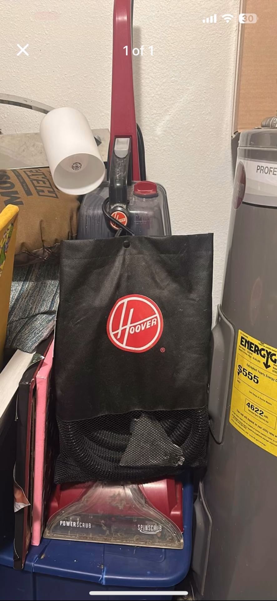 Hoover Steam Cleaner.