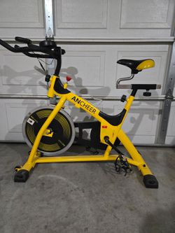Ancheer Belt-Drive Indoor Spin Bike