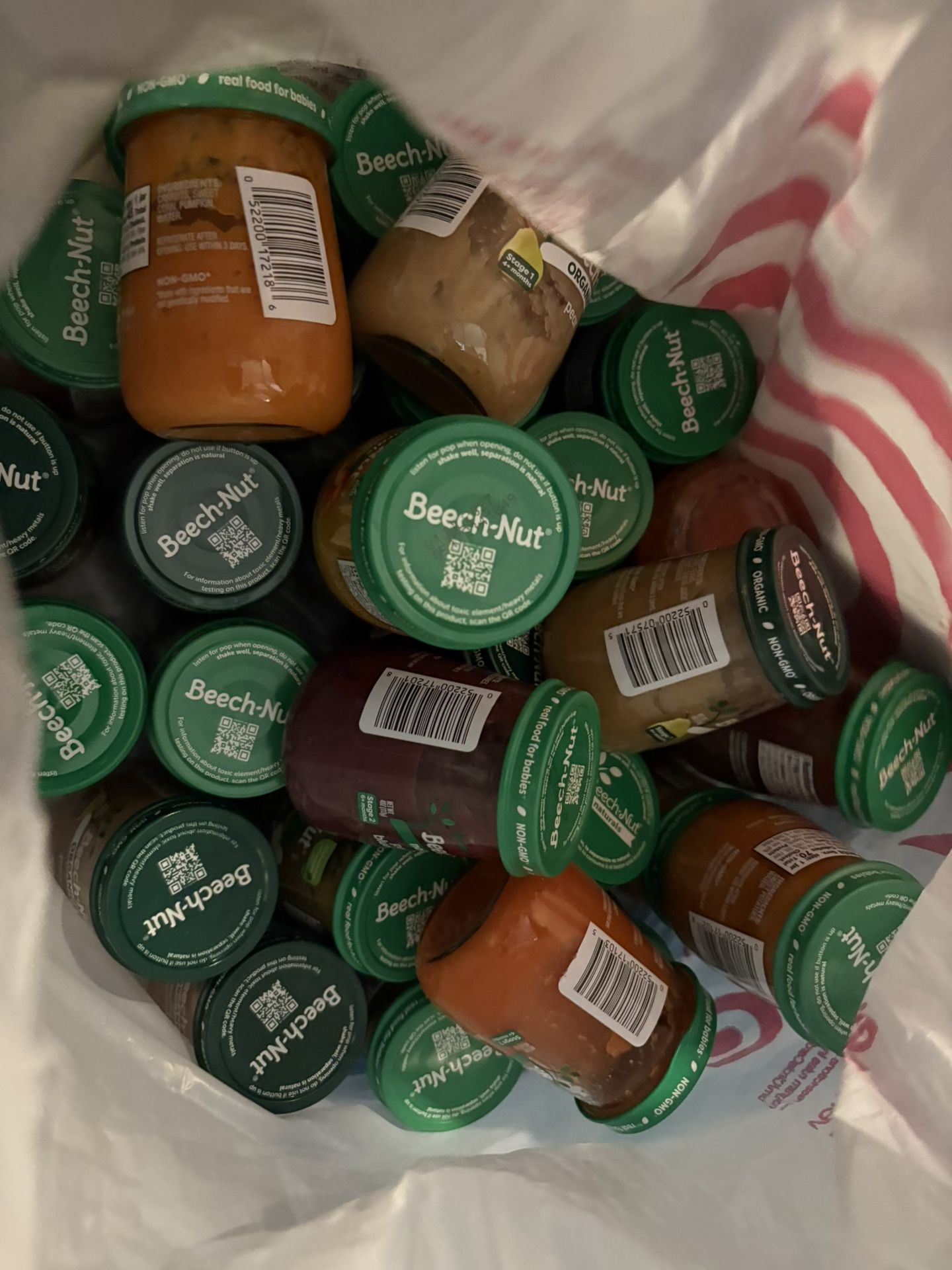 Beech Nut Baby Food Jar Bundle