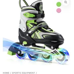Gonex Inline Skates Size 9-10(snug) But Fits An 8 Perfectly