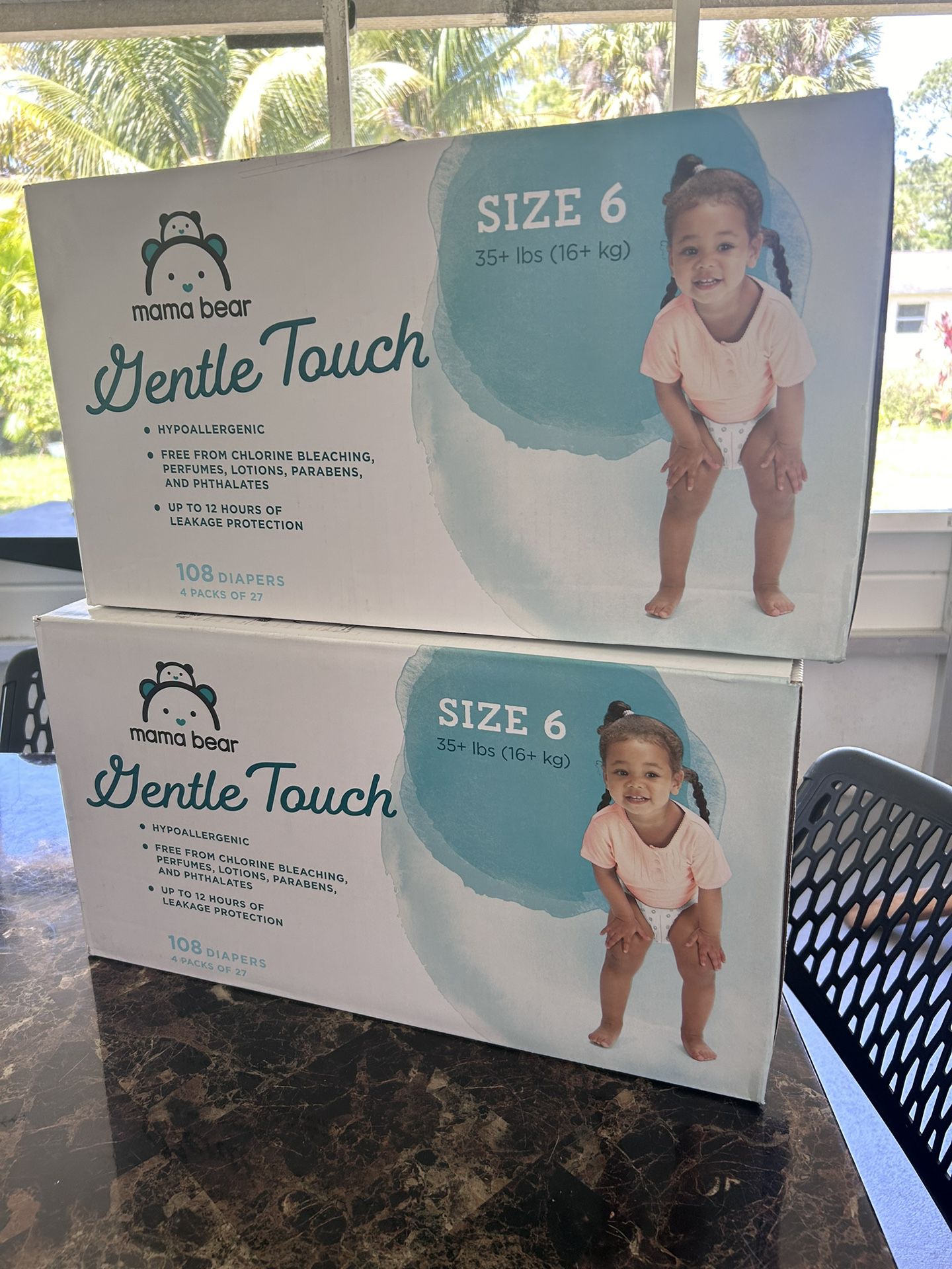 New Diaper Mama Bear Size 6 (Two Box )