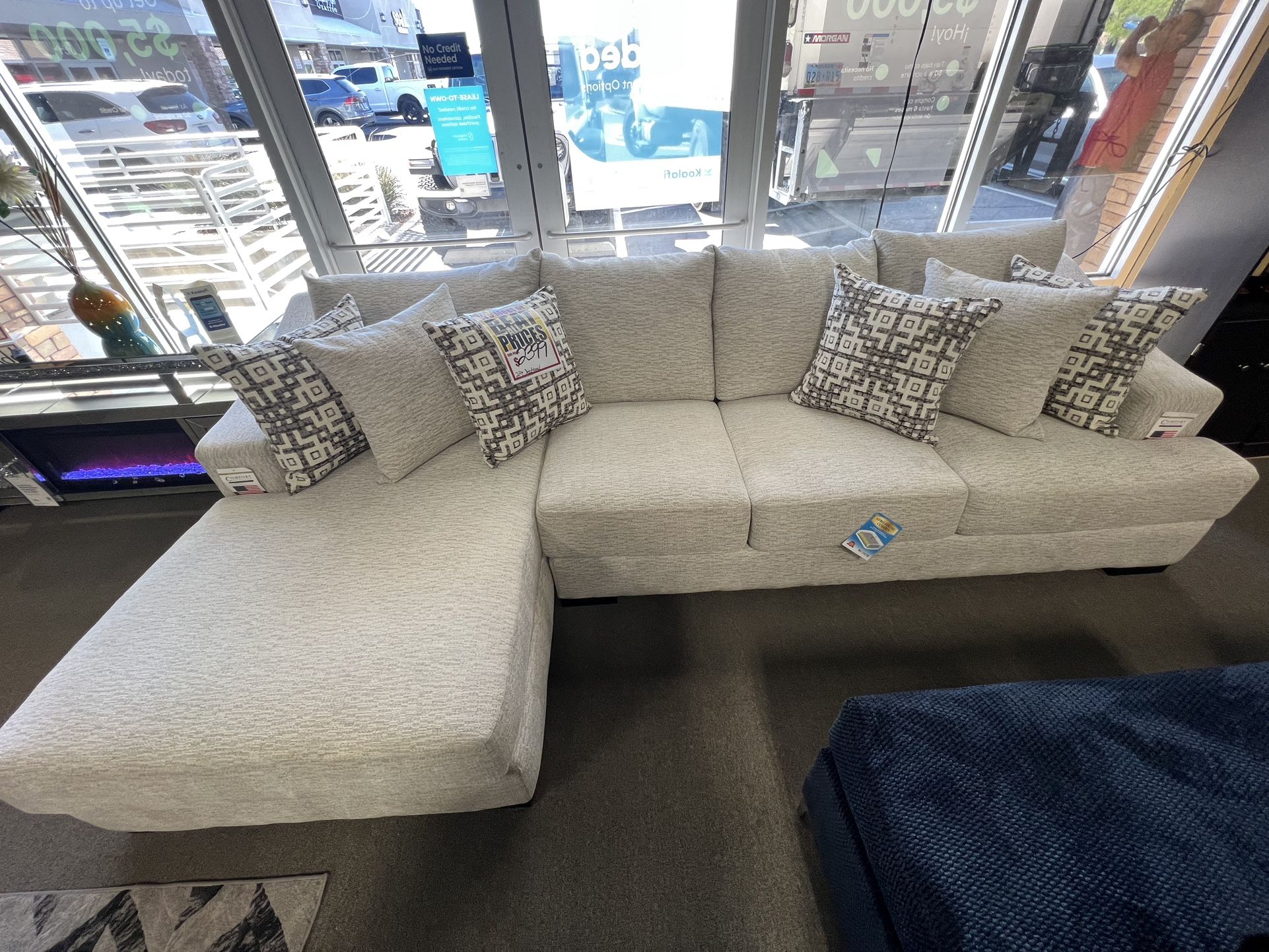 Oversized Sofa Chaise $2399🥰 Easy Purchase Available ‼️