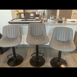Chairs Gray Adjustable  Swivel 100