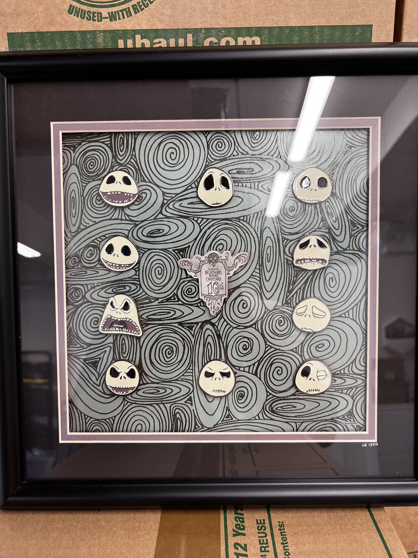 10th Anniversary Nightmare Before Christmas Pin Set