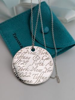 Tiffany & Co Sterling Silver 727 Fifth Avenue New York