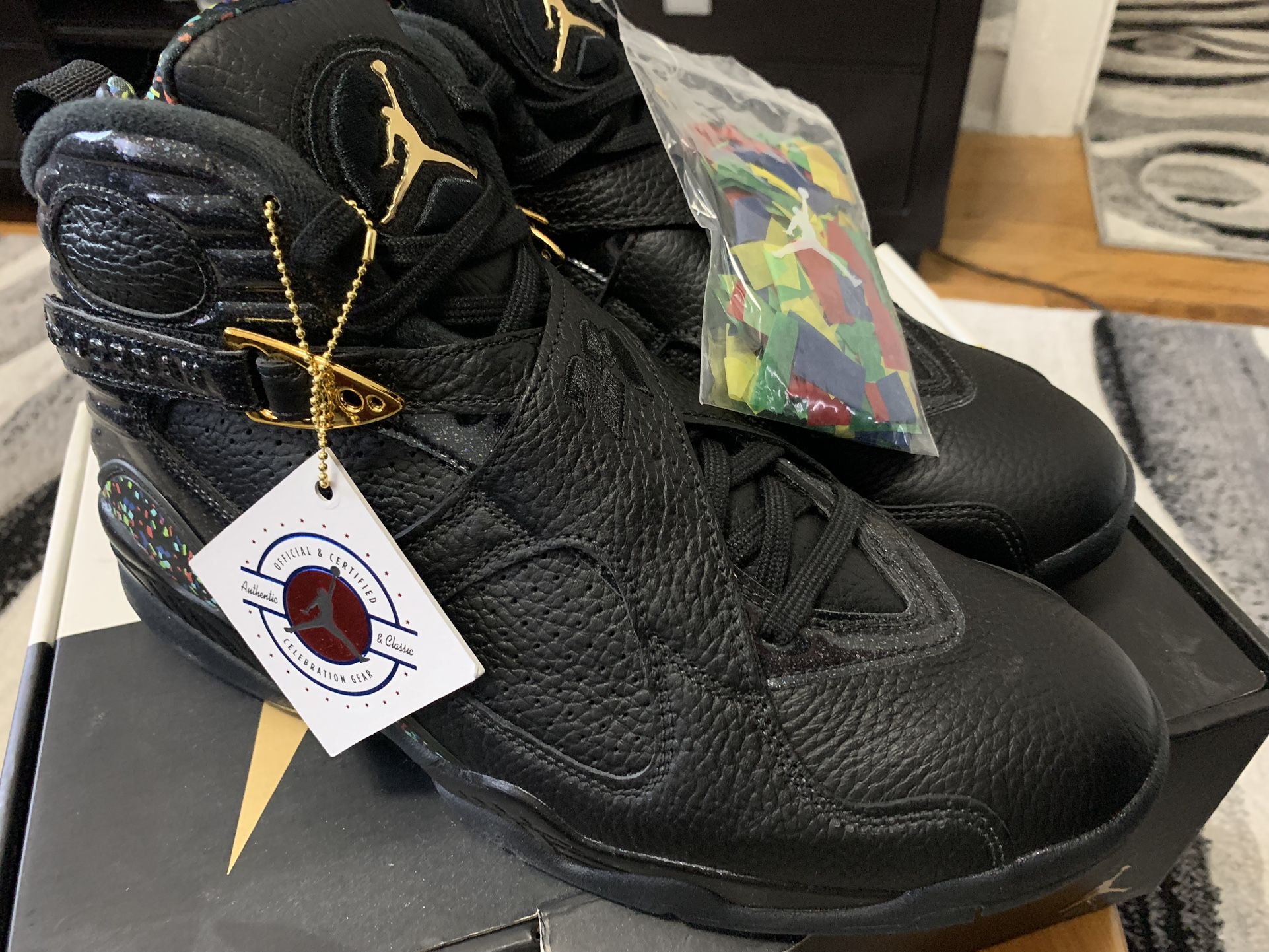 Air jordan 8 retro shop c&c confetti