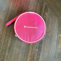 American Girl Round Case (Pink)