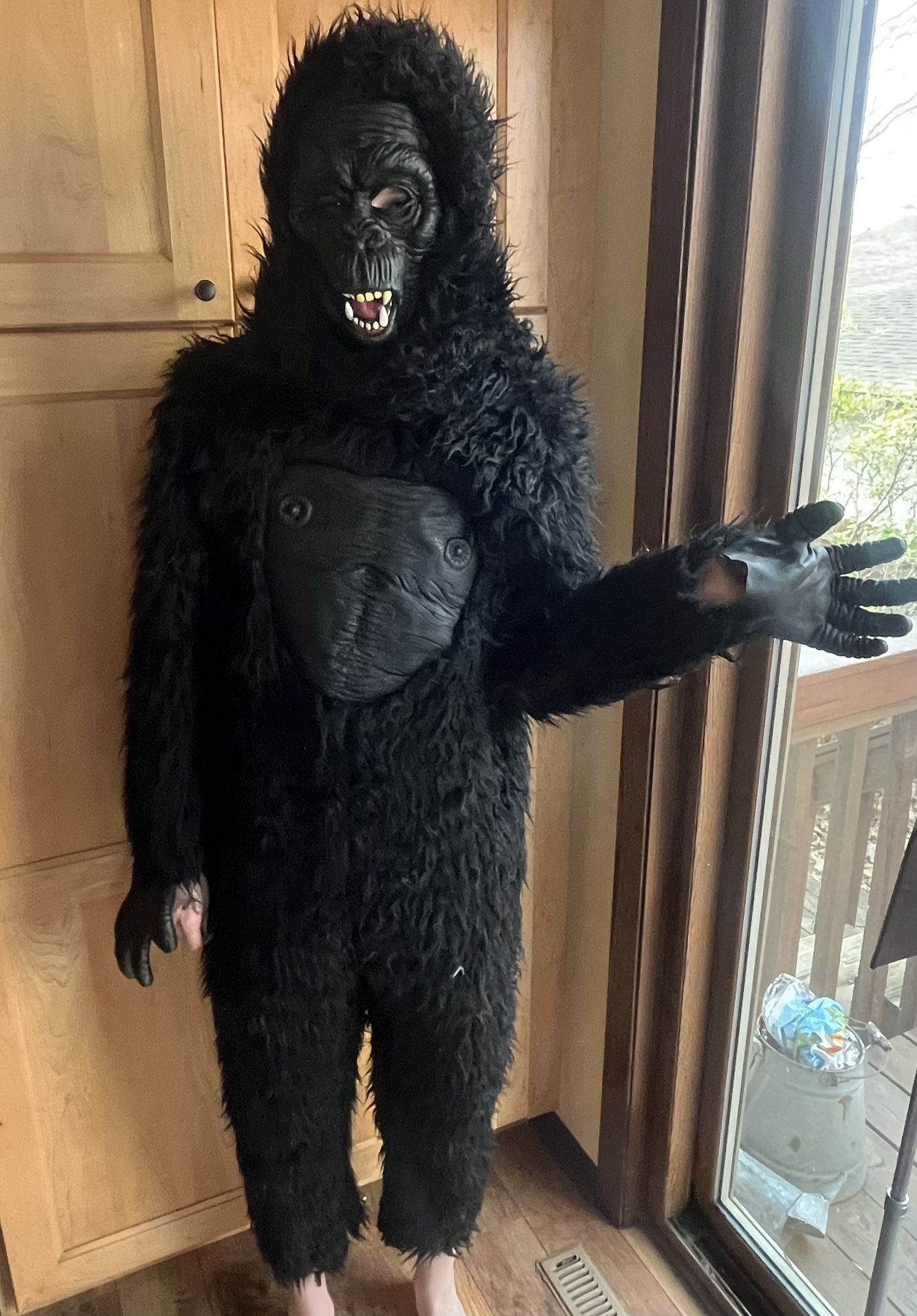 Hyde & Eek Big Kid's Gorilla Costume, Size Large