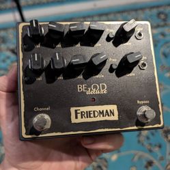 Friedman BR OD overdrive Deluxe Guitar Pedal 