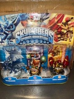 Skylanders Spyro's Adventure 3-Pack WHIRLWIND DOUBLE TROUBLE DRILL SERGEANT