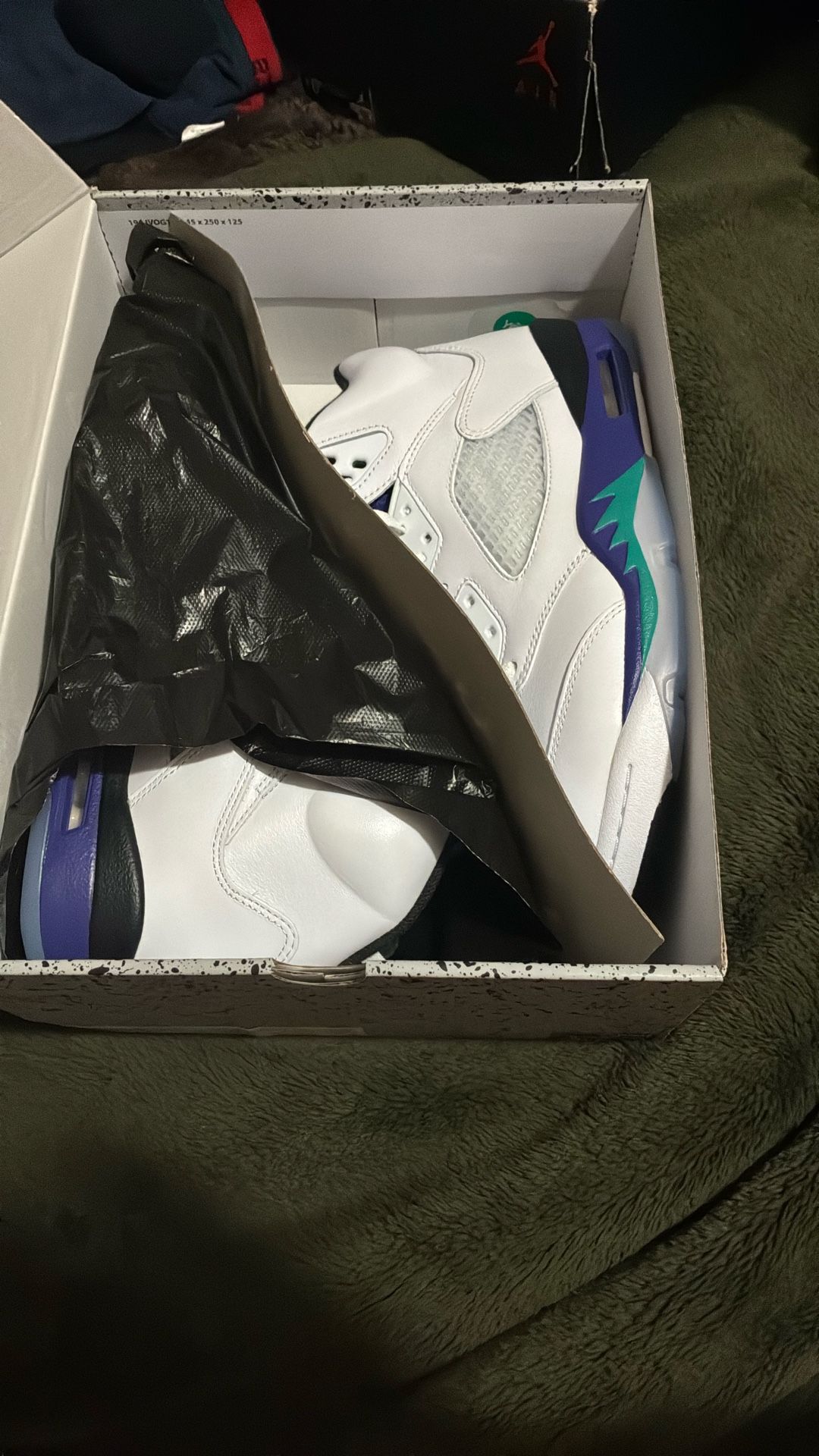 Jordan 5 Retro Grape Size 10