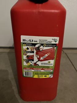 Gas Cans - 2 Sizes