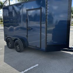 NEW 2026 6x12 TA 7’ Height Enclosed Trailer 