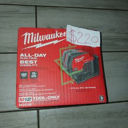 Milwaukee m12 laser