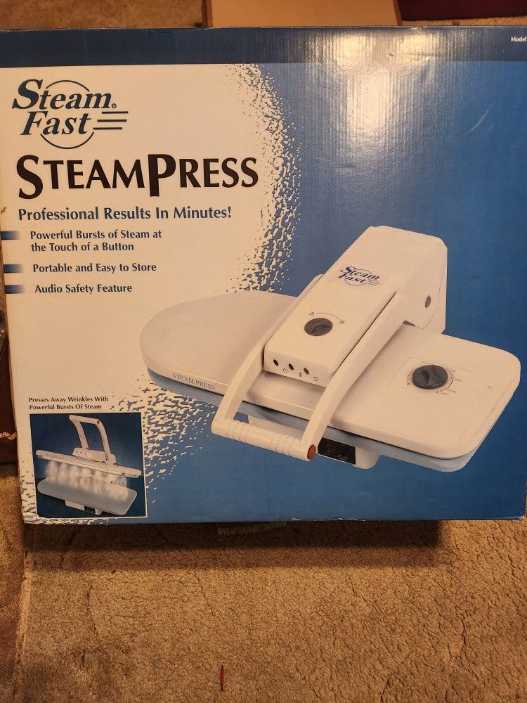 Steam Fast SteamPress – Like New in Box