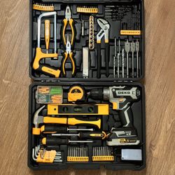 Deko 20V Cordless Drill Kit DKMT186