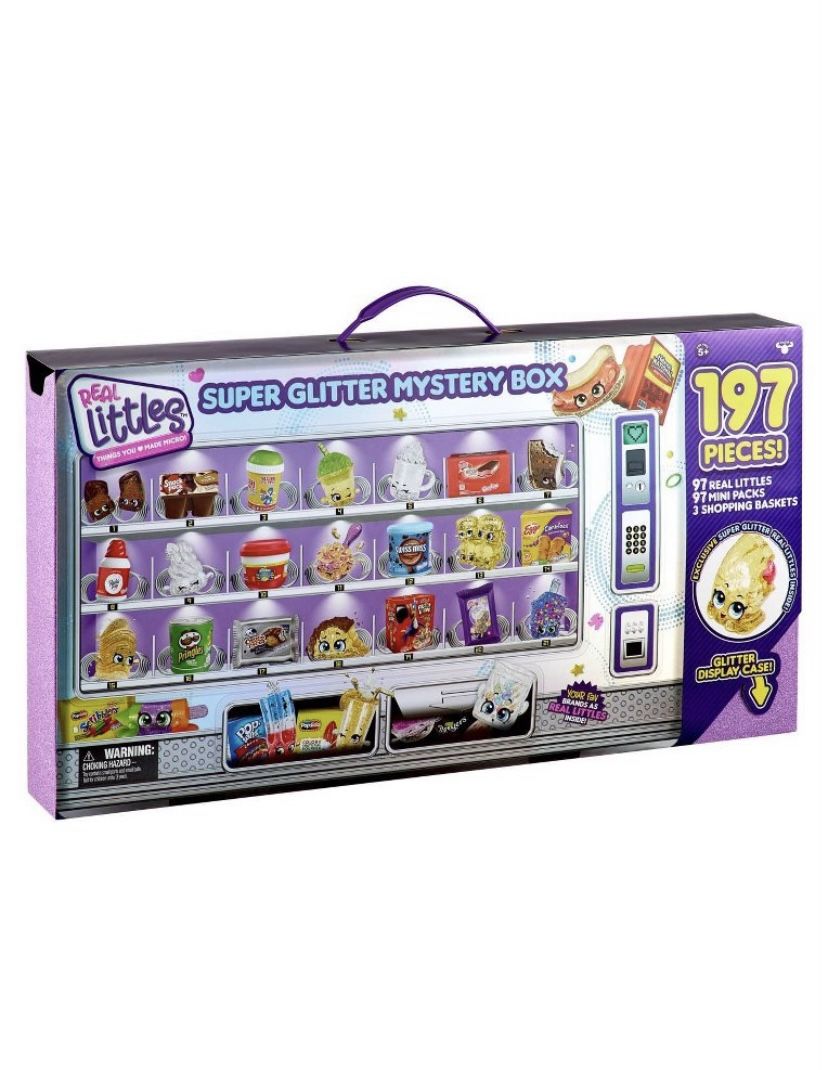 New Shopkins Super Glitter Mystery Box 197 Pieces