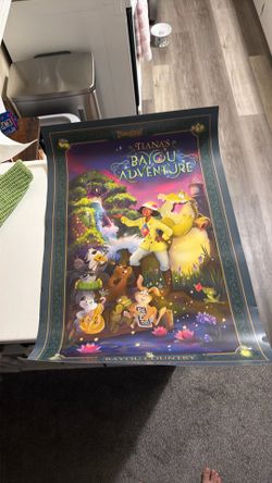 Disneyland Tiana’s Bayou Adventure poster