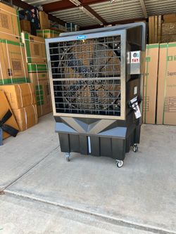 Evaporative swamp cooler 30 Inch Fan 1 HP Motor
