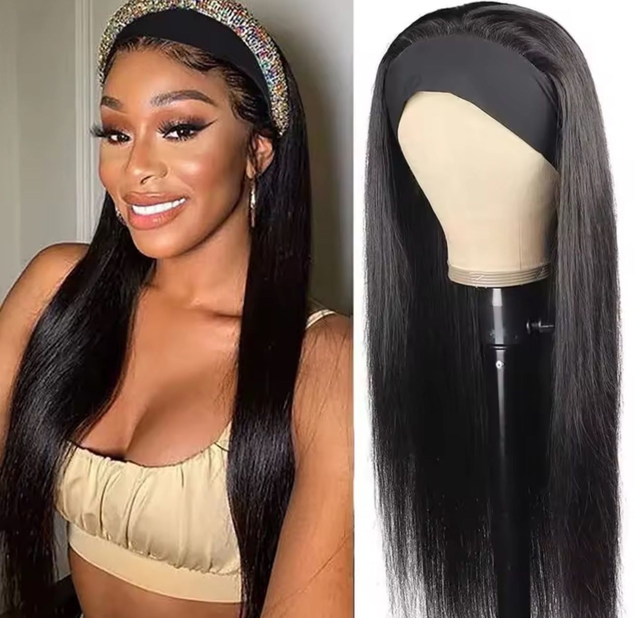 Headband Wig
