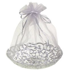 Silver only - Organza Wrap Basket