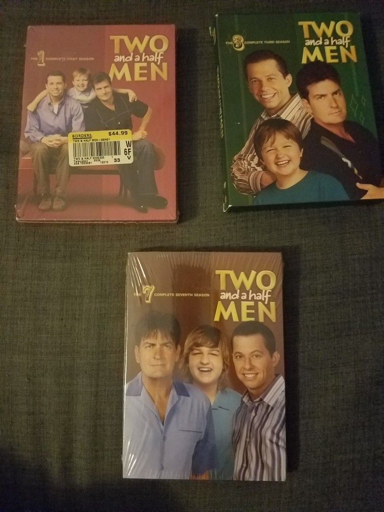 Two And Half Men Season 1,3,7