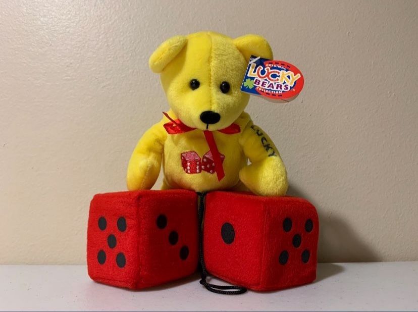 Lucky Bear & Dice Set