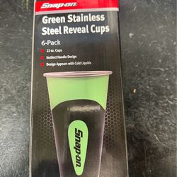 Snapon stainless steel 6 piece cup set
