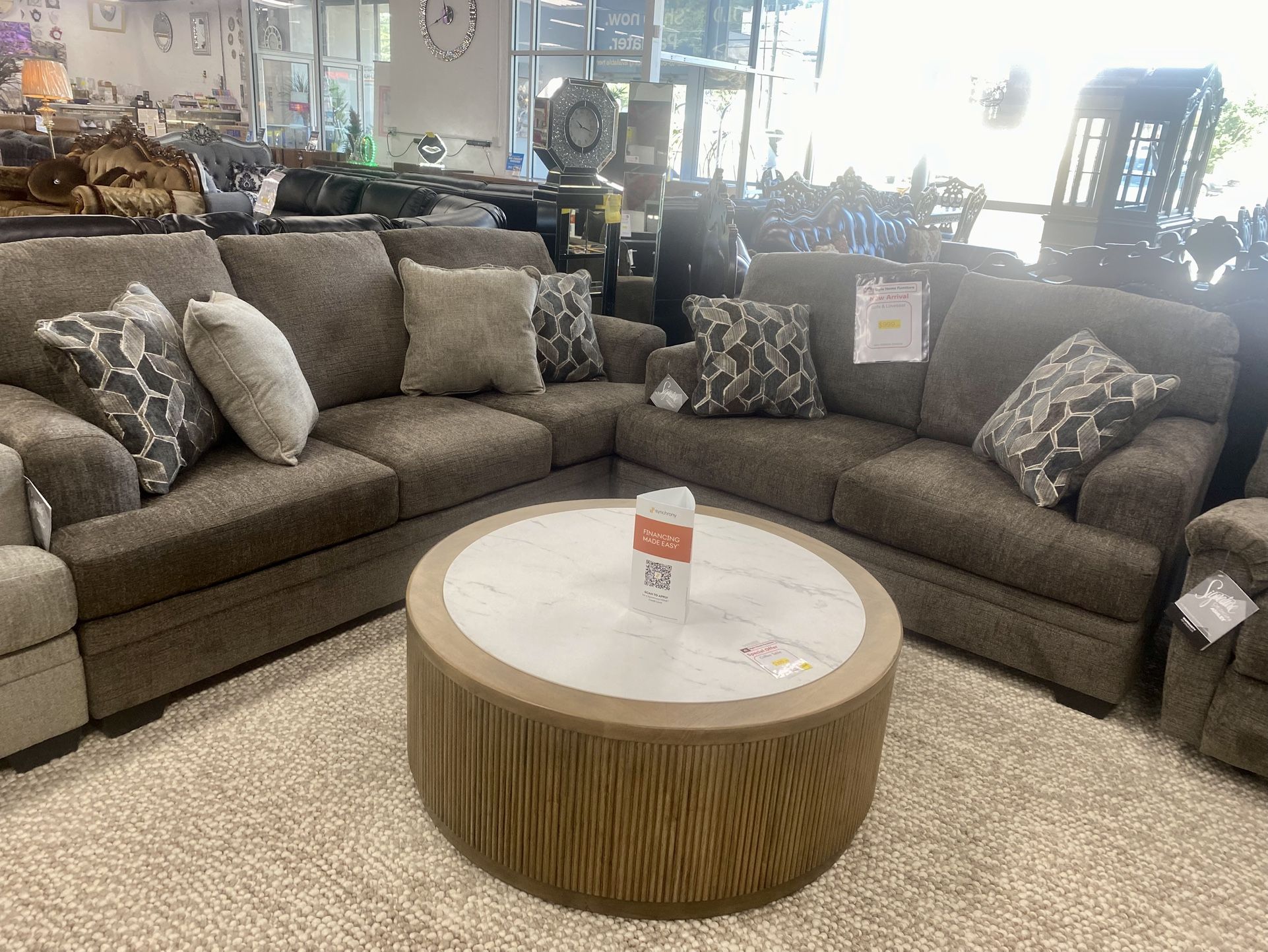 Sofa and Love Seat $999