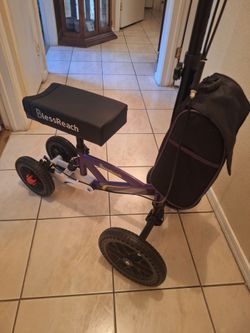 Knee Scooter Brand New With Large Front Wheels