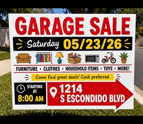 Garage sale