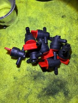 Gas shut off valves
