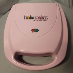 BabyCakes Cup Cake Maker  - 8 Cup Cakes  - Pink