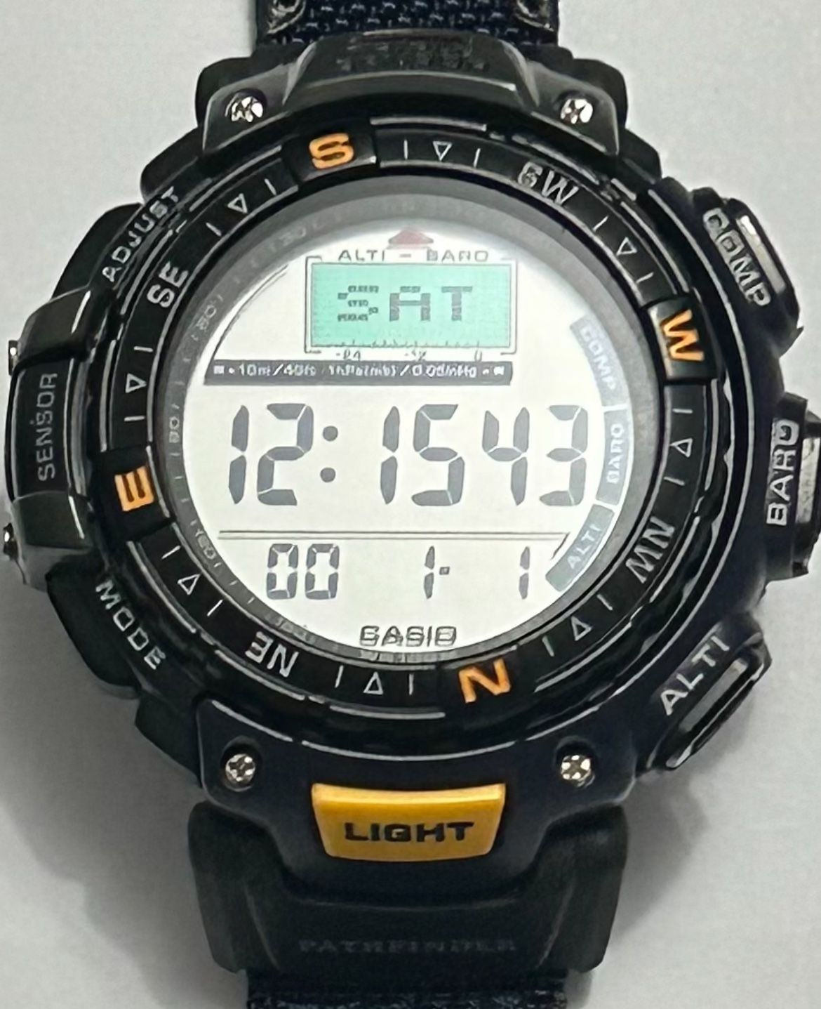 Casio Pathfinder Triple Sensor Watch PAG-40 Module 2271 Altimeter Compass  Temp