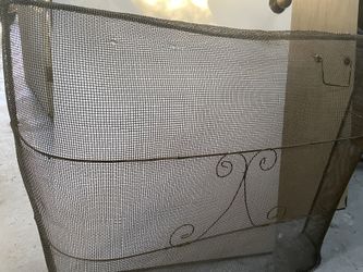Fireplace screen