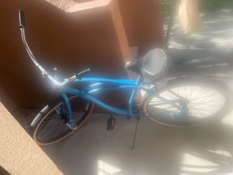 Blue bike